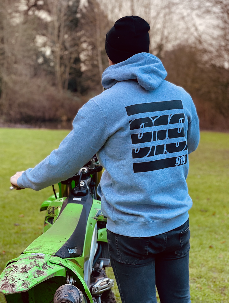 Athletic top grey hoodie